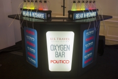 POLITICO Editor Susan Glasser (left) is joined by Rep. Adam Kinzinger (R-IL, center) and Ambassador Mark Green, President, International Republican Institute; Former Ambassador to Tanzania and Former Congressman (R-WI, right) for a conversation at the POLITICO Hub in Cleveland, OH, Wednesday, July 20, 2016. (Photo by Rod Lamkey Jr.)